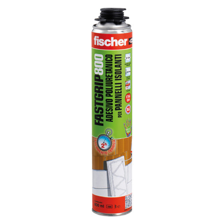 SCHIUMA POLIURETANICA ADESIVA  FASTGRIP  FASTGRIP 800 ml 800 - per pistola