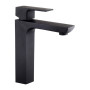 SERIE ELEGANT GRUPPO LAVABO MISCELATORE NERO OPACO