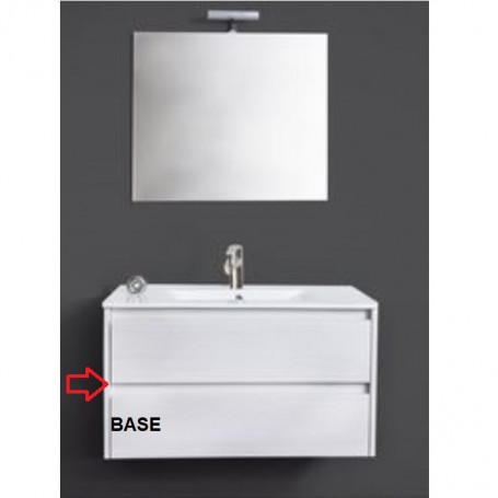 ZZ-BASE X MOBILE BAGNO FEDERICA CM.90 B.CO PORTUNA