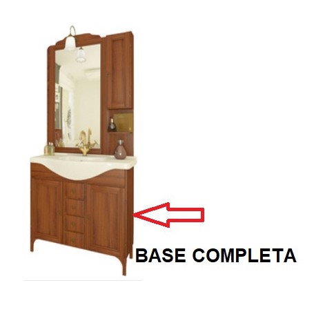 ZZ-BASE COMPLETA X MOBILE BAGNO ARTE POV.ELEONORA 85