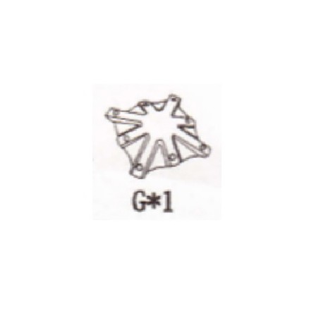 ZZ-PARTICOLARE G X GAZEBO IN ACCIAIO SMERALDA MT.3X3