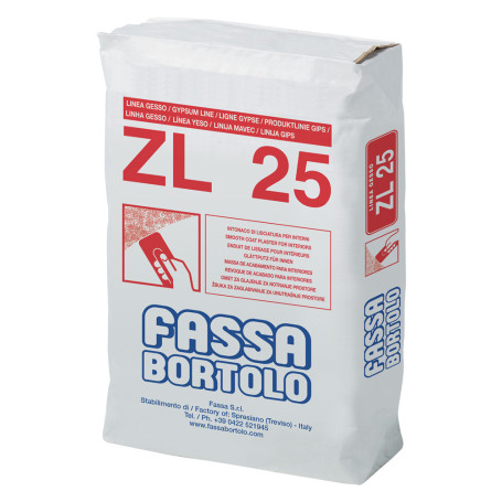 INTONACO DI LISCIATURA  ZL 25  Kg.  5