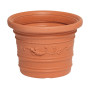 VASO IN PLASTICA FESTONATO D 40XH30 CM PRESTIGE