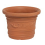 VASO IN PLASTICA FESTONATO D 45XH35 CM PRESTIGE