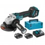 MAKITA SMERIGL. 18V C\2 BATT. 5AH DGA513RTJ