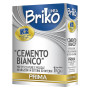 CEMENTO BIANCO IN POLVERE  BRIKO K2  Kg. 1 - scatola