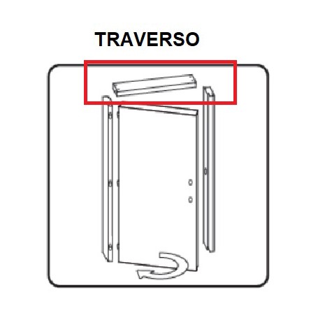 ZZ-TRAVERSO BATTENTE X PORTA MOD.MICROTEC ROVERE GRIGIO CM.210X80