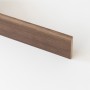 BATTISCOPA IN MDF ROVERE SCURO MM.10X70X2400