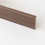 BATTISCOPA IN MDF NOCE SCURO MM.14X80X2400