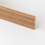 BATTISCOPA IN MDF ROVERE MEDIO MM.14X80X2400