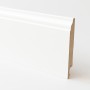 BATTISCOPA IN MDF BIANCO BAROCCO MM.14X120X2400
