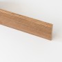 BATTISCOPA IN MDF ROVERE MEDIO MM.10X70X2400