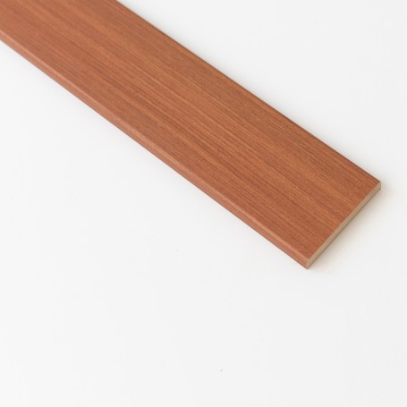 COPRIFILO IN MDF NOCE TANGANIKA R6 MM.10X70X2400