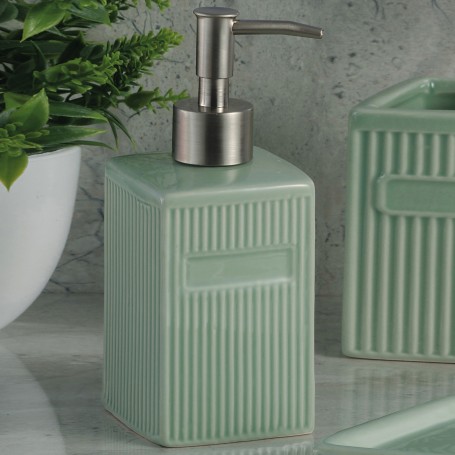 DISPENSER CERAM. X SAPONE COL. ASSORTITI 60048