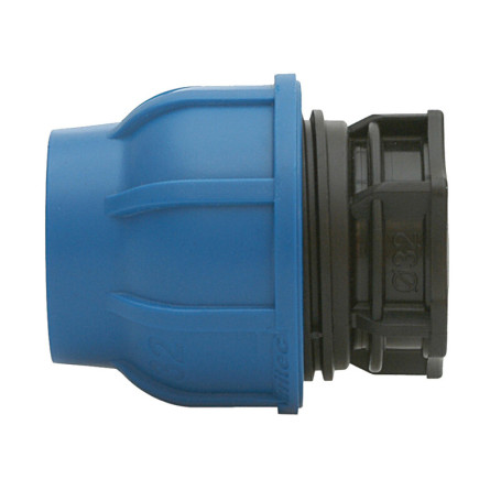 PL RACCORDO POLIPROP TAPPO TERMINALE 32 MM
