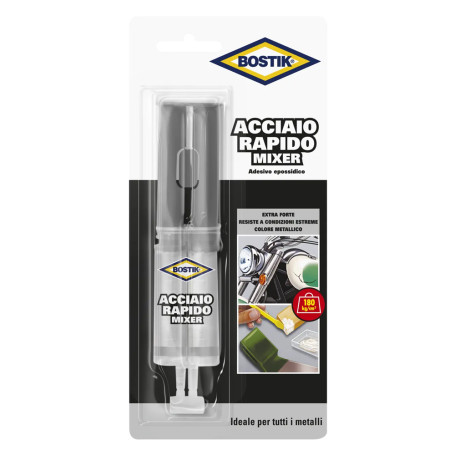 ADESIVO  ACCIAIO RAPIDO MIXER  ml. 24