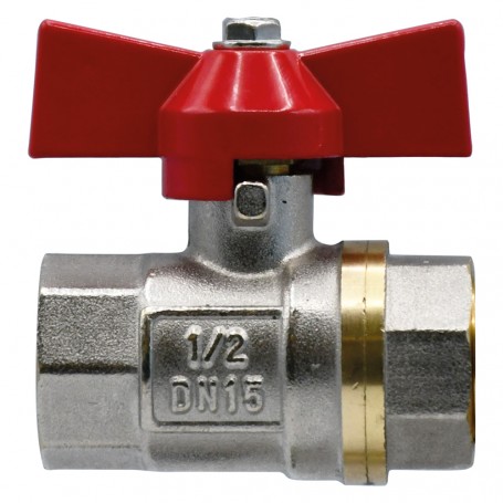 VALVOLA A SFERA FF FF 1/2" - pz. 1