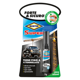 ADESIVO ISTANTANEO  FORTE E SICURO  gr. 3