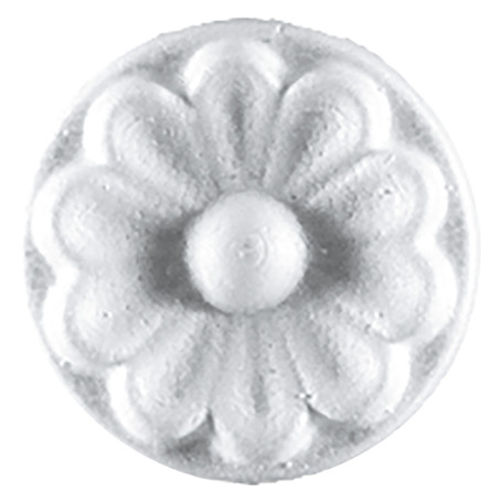 ROSONE DECORATIVO PER SOFFITTI mod.EC00DY -  diametro  cm. 6