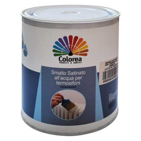 SMALTO PER CALORIFERI  COLOREA  ml. 750 bianco satinato