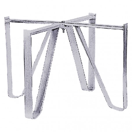 PIEDISTALLO PER BOTTI ALIMENTI  diametro  53 x Lt. 150