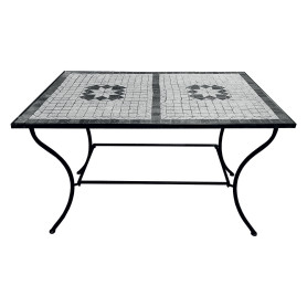 TAVOLO DECORO MOSAICO  ARIEL  cm 120 x 80 x h.73 - seconda scelta