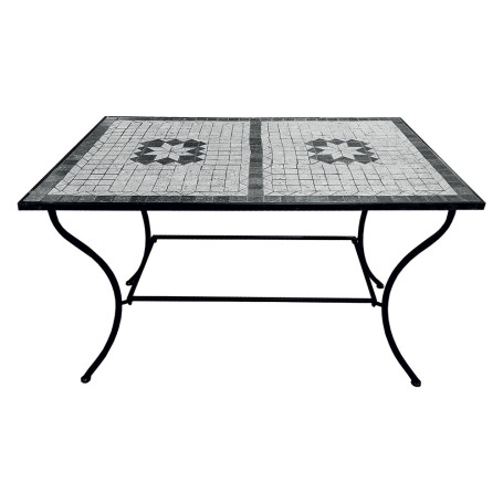 TAVOLO DECORO MOSAICO  ARIEL  cm 120 x 80 x h.73 - seconda scelta