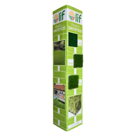 TOTEM PRATO SINTETICO  LIF  cm. 39 + 39 + 39 x h.185