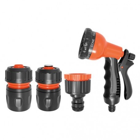 SET PISTOLA E RACCORDI RAPIDI Kit 4 pezzi