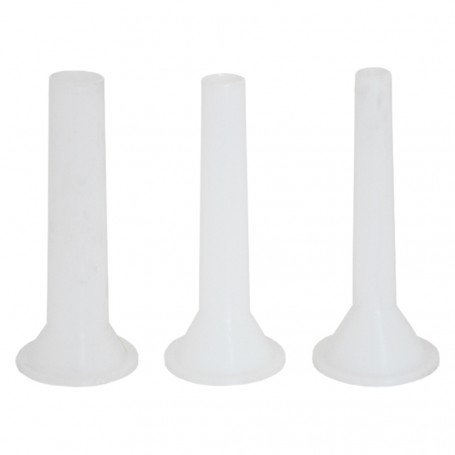 SERIE TRE IMBUTI IN PVC Per tritac.  ARTUS C25-TRITACARNE