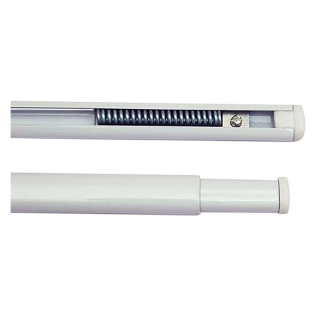 SCORRITENDA TIPO  PIATTY  cm 27  -  40 - colore bianco