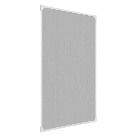 ZANZARIERA SU TELAIO PER FINESTRE  CLARISSA  cm 120 x 120 - pannello marrone