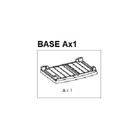 ZZ-BASE Ax1 X ARMADIO KETER TOP RATTAN BROWN