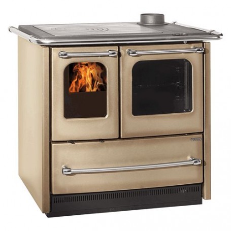 CUCINA A LEGNA  SOVRANA EASY EVO 2.0  Colore nero antracite