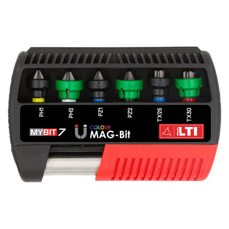 INSERTI IN SET  MAG BIT+  7 pezzi