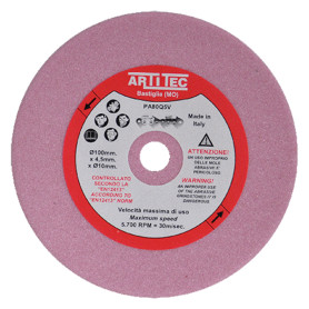 MOLA PER AFFILATRICE ELETTRICA  AR / AR-MP  foro  diametro  22 - sp. 3