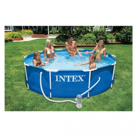 PISCINA CON TELAIO  LINEA FRAME  cm 244 x 51 - 1828 lt