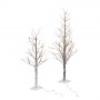 ALBERO TRONCO E RAMI INNEVATI CON LUCI LED h. 120 cm - 114 luci led