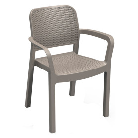 SEDIA IN POLIPROPILENE  BELLA  graphite