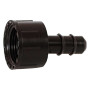 RACCORDO PORTAGOMMA CON GHIERA FEMMINA  diametro  16 x  3/4