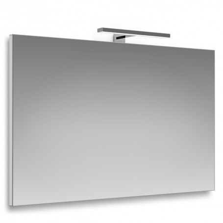 SPECCHIO C\TELAIO LAMPADA LED 30 CM.100X70