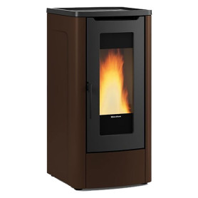 STUFA A PELLET  DAHIANA VFS  10 kW - colore bordeaux