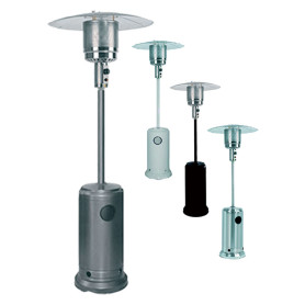 STUFA RADIANTE A FUNGO 5-15 Kw - verniciata nera