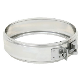 FASCETTA DI BLOCCAGGIO PER TUBI DOPPIA PARETE  diametro  cm 15/20