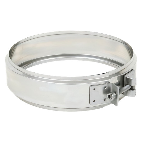 FASCETTA DI BLOCCAGGIO PER TUBI DOPPIA PARETE  diametro  cm 20/25