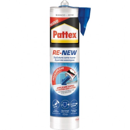 PATTEX BAGNO SANO RE-NEW BIANCO CARTUCCIA 280 ML.