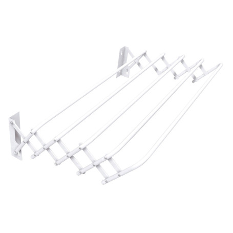 STENDIBIANCHERIA ESTENSIBILE A PARETE  BRIO SUPER  cm 81 x 43 x h.19 - capacità mt. 4