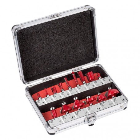 SET FRESE PER FRESATRICE 15 pezzi