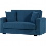 DIVANO 2P C\CASSETTONE NORA YOUNG BLUE 115