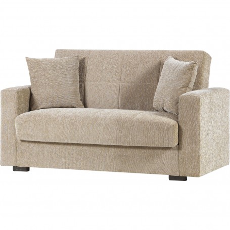 DIVANO 2P C\CASSETTONE NORA YOUNG BEIGE 110